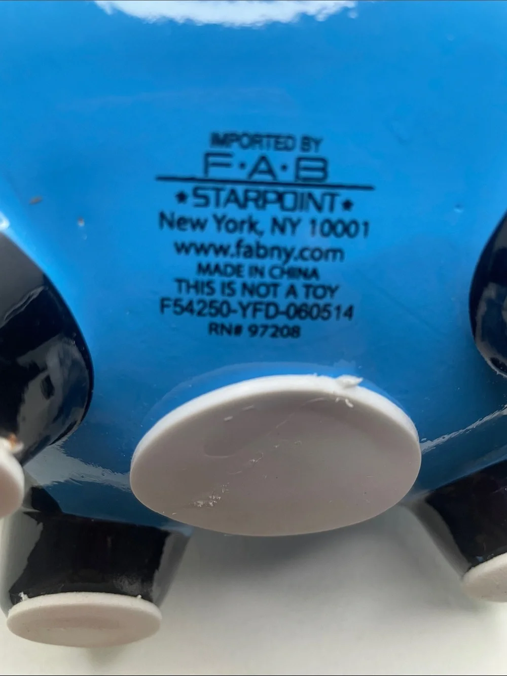 Fab Star Point Thomas the Train ceramic Coin Bank